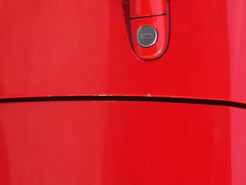Fabia 5J Kombi + Limo Tür vorne links Fahrertür - rot LF3K -ohne Anbauteile (186437)