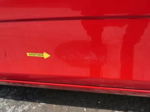 Fabia 5J Kombi + Limo Tür vorne links Fahrertür - rot LF3K -ohne Anbauteile (186437)
