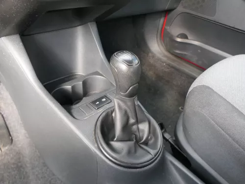 Skoda Fabia Roomster 5J Schaltknauf Schaltsack Schaltung Schaltknauf original 9B (186457)
