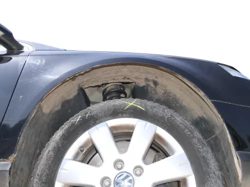 VW Passat 3C Kotflügel vorne rechts schwarz LC9X 3C0821022  (186472)