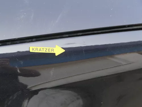 VW Passat 3C Kotflügel vorne rechts schwarz LC9X 3C0821022  (186472)