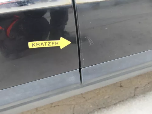 Passat 3C Kombi o. Limo Tür vorne rechts Beifahrer schwarz LC9X ohneAnbauteile (186473)