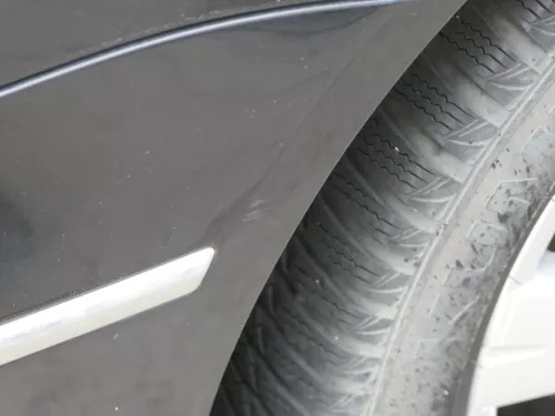 Passat 3C Kombi Stoßstange hinten Heckstoßstange Stoßfänger schwarz LC9Z PDC (186476)