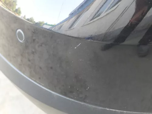 Passat 3C Kombi Stoßstange hinten Heckstoßstange Stoßfänger schwarz LC9Z PDC (186476)