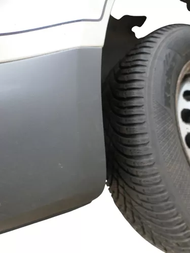 VW Caddy 2K Stoßstange hinten Heckstoßstange Stoßfänger grau graphit nicht lack (186497)