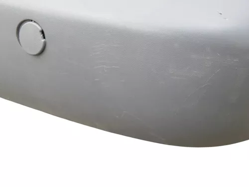 VW Caddy 2K Stoßstange hinten Heckstoßstange Stoßfänger grau graphit nicht lack (186497)