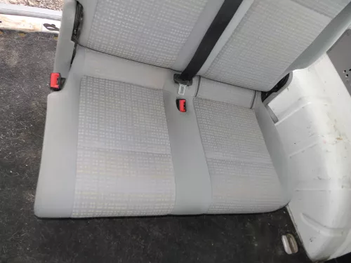 Caddy 3 2K Sitz Sitze Doppelsitzbank hinten rechts Rückbank 1.Sitzreihe (186504)