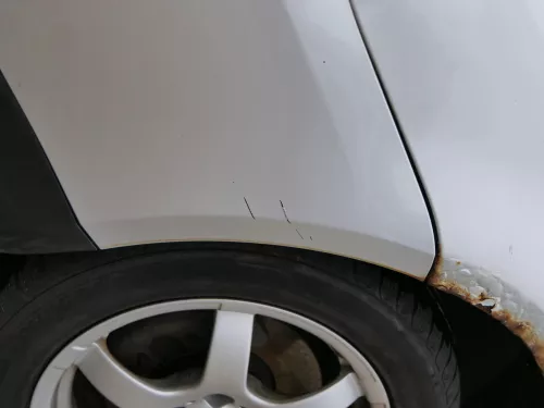 VW Touran 1T Stoßstange vorne Frontstoßstange Stoßfänger silber LA7W (186545)