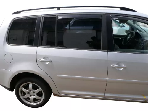 VW Touran 1T 1T3 Tür hinten rechts silber LA7W - ohne Anbauteile