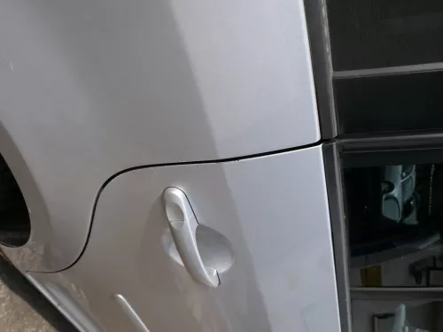 VW Touran 1T 1T3 Tür hinten rechts silber LA7W - ohne Anbauteile (186548)