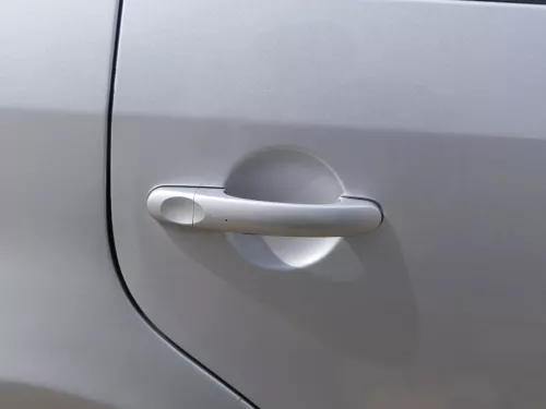 VW Touran 1T 1T3 Tür hinten rechts silber LA7W - ohne Anbauteile (186548)