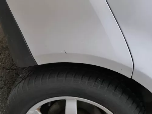 VW Touran 1T Stoßstange hinten Heckstoßstange Stoßfänger silber LA7W (186551)
