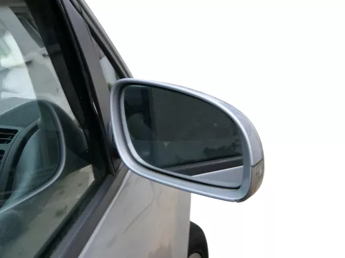 VW Touran 1T elektrischer Spiegel Außenspiegel beheizt rechts silber LA7W + Glas (186553)
