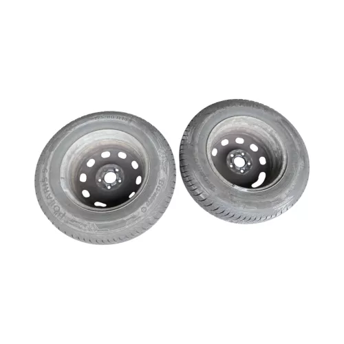 2x VW Golf 4 Bora 175/80 R14 88T M+S Winterreifen Reifen 6jx14H2 ET38 5mm (149621)