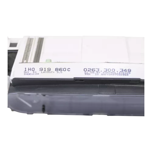 VW Golf 3 Tacho Tachometer Kombiinstrument 195.000km 1H0919860C (149921)