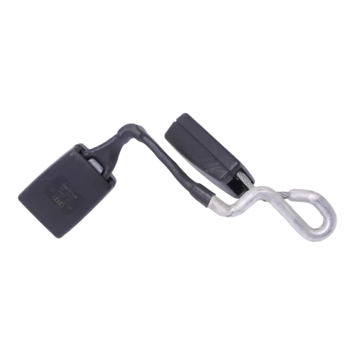 Audi A3 8P Gurtschloß Schloß Gurt hinten Mitte Sitz Doppelgurtschloß links (149927)