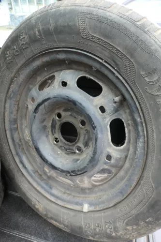 1x Golf 3 Vento Passat 3A 35i Felge Stahlfelge 6jx14 Zoll H2 ET38  357601025AC