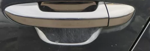 1x VW Passat 3C Türgriff Tür Griff vorne / hinten links außen schwarz LC9X (183685)