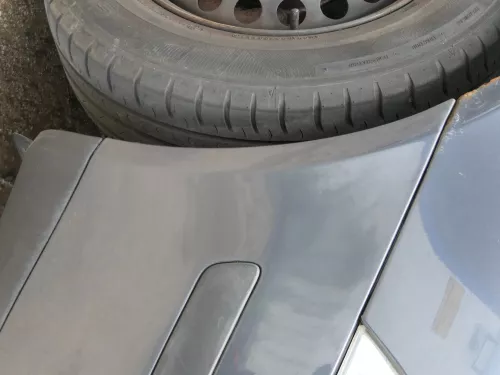 Skoda Octavia 1Z Stoßstange vorne Frontstoßstange LF8J grau (186588)