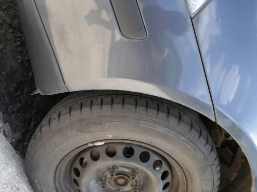 Skoda Octavia 1Z Stoßstange vorne Frontstoßstange LF8J grau (186588)