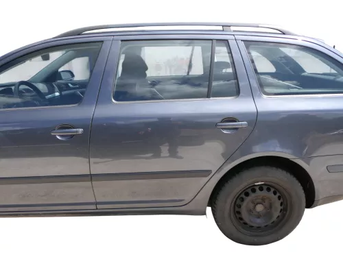 Skoda Octavia 1Z Kombi Tür hinten links LF8J grau (ohneAnbauteile)