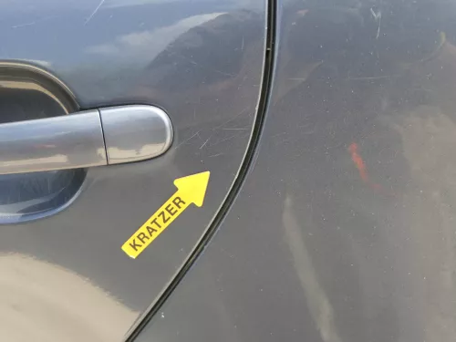 Skoda Octavia 1Z Kombi Tür hinten links LF8J grau (ohneAnbauteile) (186589)