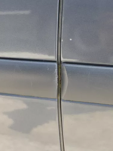 Skoda Octavia 1Z Kombi+Limo Tür vorne links Fahrertür grau LF8J OHNEAnbauteil (186590)