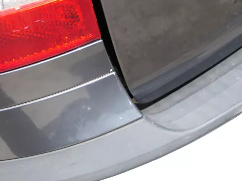Skoda Octavia 1Z Combi Stoßstange hinten Heckstoßstange grau LF8J PDC (186594)