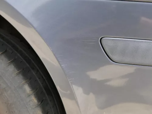 Skoda Octavia 1Z Combi Stoßstange hinten Heckstoßstange grau LF8J PDC (186594)