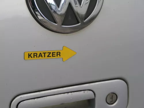 Golf 4 Limousine Heckklappe Kofferraumklappe Klappe hinten silber LB7Z -ohneAnb (186644)