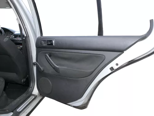 1x VW Golf 4 1J Limousine Türverkleidung Verkleidung Tür hinten rechts schwarz (186646)