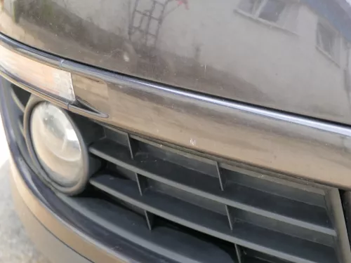 VW Passat 3C Kombi Stoßstange vorne Stoßfänger braun LC8Z - kein ohneGrill (186671)