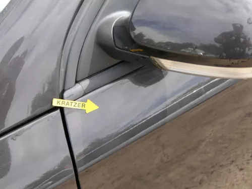 VW Passat 3C Kombi o. Limous Tür vorne links Fahrer schwarz LC8X -ohneAnbauteilr (186672)