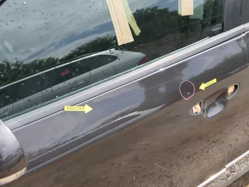 VW Passat 3C Kombi o. Limous Tür vorne links Fahrer schwarz LC8X -ohneAnbauteilr (186672)