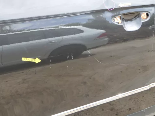 VW Passat 3C Kombi o. Limous Tür vorne links Fahrer schwarz LC8X -ohneAnbauteilr (186672)