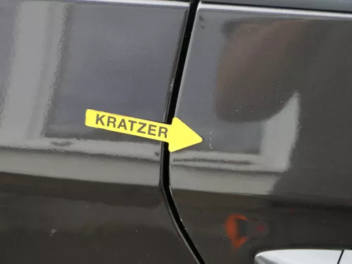 VW Passat 3C Kombi Variant Tür hinten rechts braun LC8Z - ohneAnbauteile (186674)