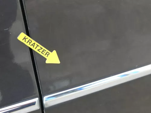 Passat 3C Kombi o. Limo Tür vorne rechts Beifahrer brraun LC8Z ohneAnbauteile (186675)