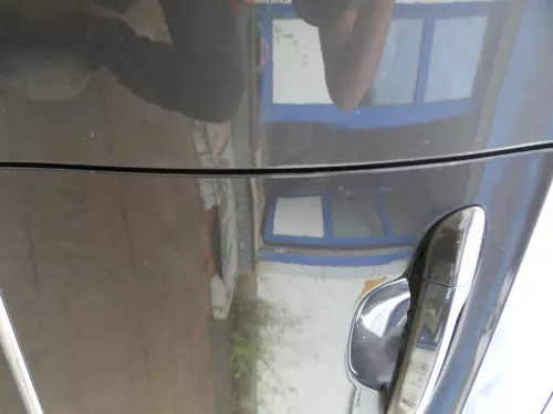 Passat 3C Kombi o. Limo Tür vorne rechts Beifahrer brraun LC8Z ohneAnbauteile (186675)