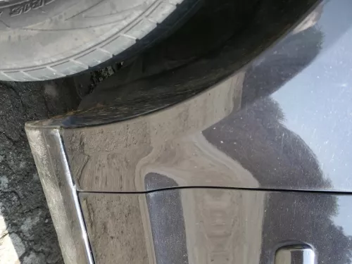 VW Polo 9N3 Kotflügel vorne links schwarz LC9Z (186793)