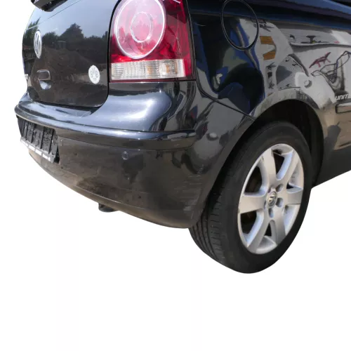 VW Polo 9N 9N3 Stoßstange Heckstoßstange hinten schwarz LC9Z     PDC (186795)