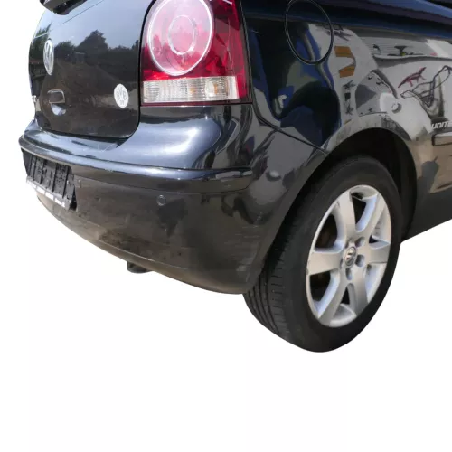VW Polo 9N 9N3 Stoßstange Heckstoßstange hinten schwarz LC9Z     PDC (186795)