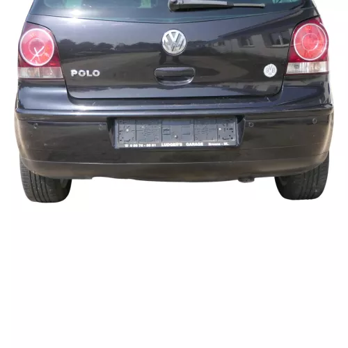 VW Polo 9N 9N3 Stoßstange Heckstoßstange hinten schwarz LC9Z     PDC