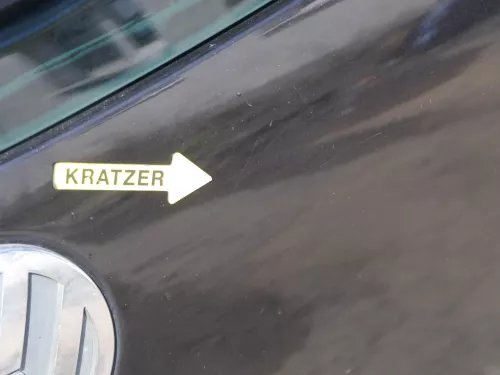 VW Polo 9N3 9N Heckklappe Kofferraumklappe Klappe schwarz LC9Z ohne Anbauteile (186796)