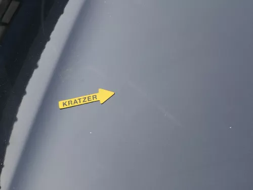 VW Polo 9N3 Cross Motorhaube KLappe vorne schwarz LC9Z (186797)