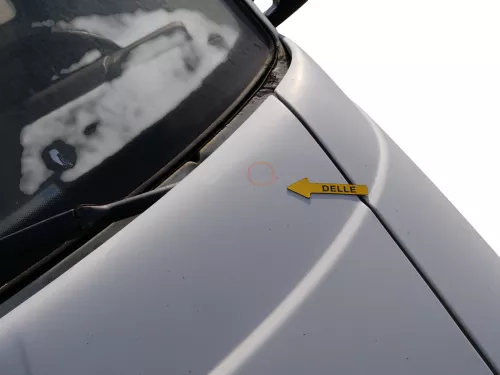 VW T4 Transporter Pritsche Motorhaube Haube Klappe vorne weiß R902 Kurze AC0 (186810)