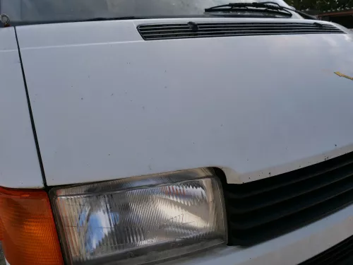 VW T4 Transporter Pritsche Motorhaube Haube Klappe vorne weiß R902 Kurze AC0 (186810)