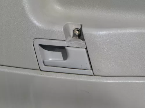 VW T4 Türverkleidung Verkleidung Tür vorne rechts Seitenverkleidung Seite grau (186848)