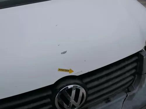 VW T5 Multivan Motorhaube Haube Klappe vorne weiß R902 (186889)