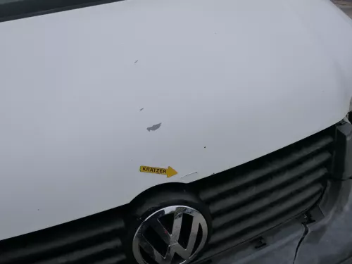 VW T5 Multivan Motorhaube Haube Klappe vorne weiß R902 (186889)