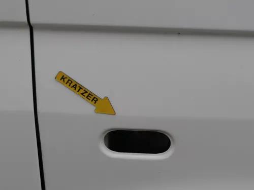 VW T5 7E 2 Facelift Kotflügel vorne rechts weiß R902 7H0821102E (186890)